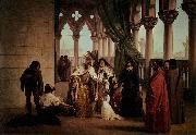 Francesco Hayez The Two Foscari oil painting